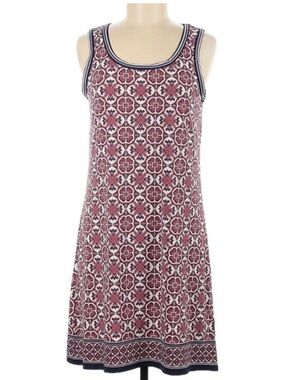 Max Studio Sleeveless Geometric Print Shift Dress size small